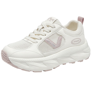 戈美其商场同款老爹鞋女款2025新款夏季薄款透气增高休闲运动鞋女