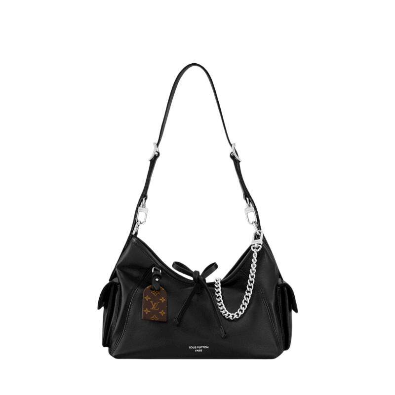 【自营】中古闲置未使用LV CarryAll Dark黑武士全皮慵懒托特小号