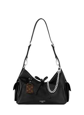 【自营】中古闲置未使用LV CarryAll Dark黑武士全皮慵懒托特小号