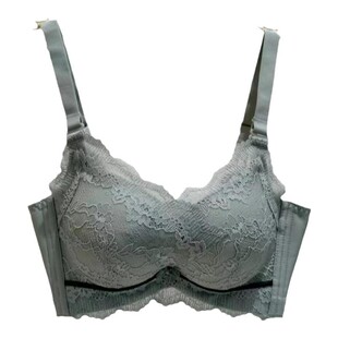 古蒂花2905文胸罩内衣女无钢圈小平胸聚拢上托专用加厚显大调整型