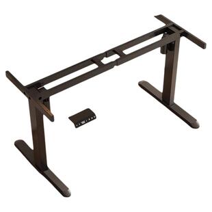 智能电动升降桌腿双电机双横梁办公电竞电脑桌自动可升降支架配件