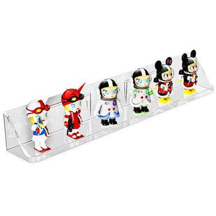 盲盒收纳展示架泡泡特玛亚克力L型透明壁挂手办摆件柜挂墙置物架