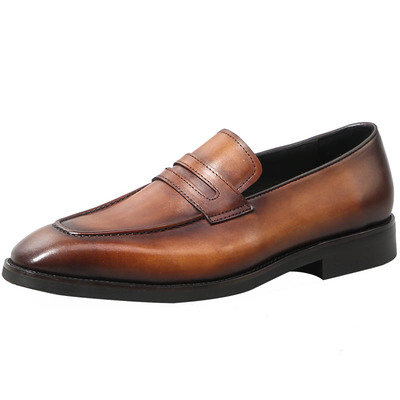 trd新款乐福鞋英伦复古商务休闲