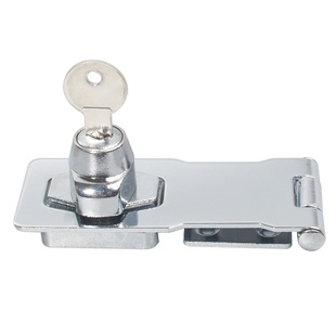 抽屉锁柜子锁柜门锁门锁简易扣搭扣冰箱免开孔宿舍锁扣锁具免打孔