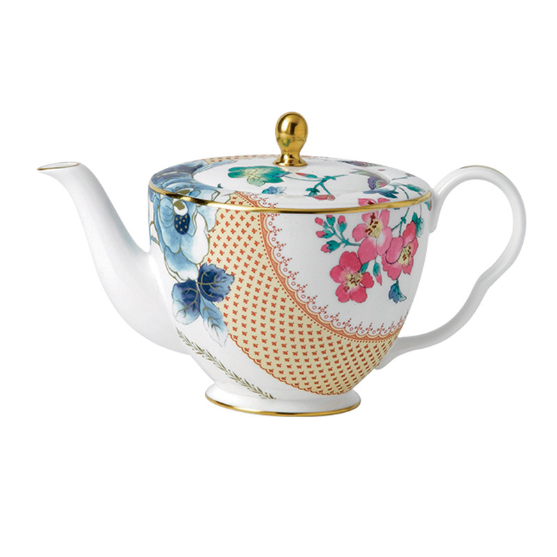 WEDGWOOD彩蝶系列骨瓷茶壶套装