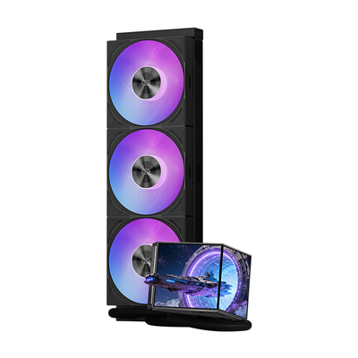 超频三DX360ARGB双屏显水冷