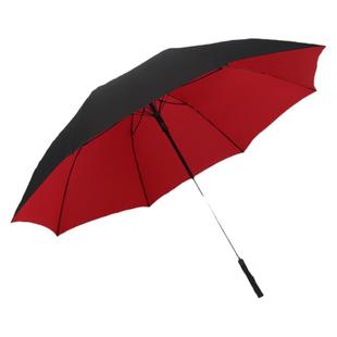 超大雨伞双层加固黑胶防风自动长柄伞加大商务迎宾定制男士防晒伞