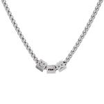 FDK原创笑脸十二星座情侣项链男潮女嘻哈男士高级感毛衣链送礼物