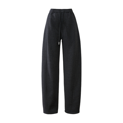 逸阳高腰显瘦宽松休闲加绒香蕉裤