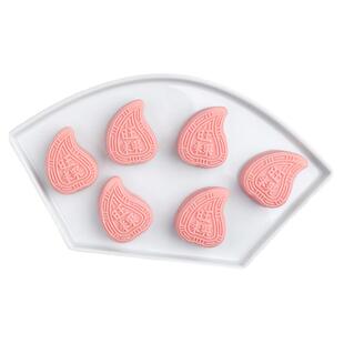 潮汕特色美食鹏发旺粿绿豆糕红粿茶点心祭神供品传统小吃袋装180g