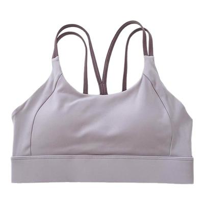 运动内衣女防震防下垂跑步背心健身背心夏季高强度瑜伽文胸一体式