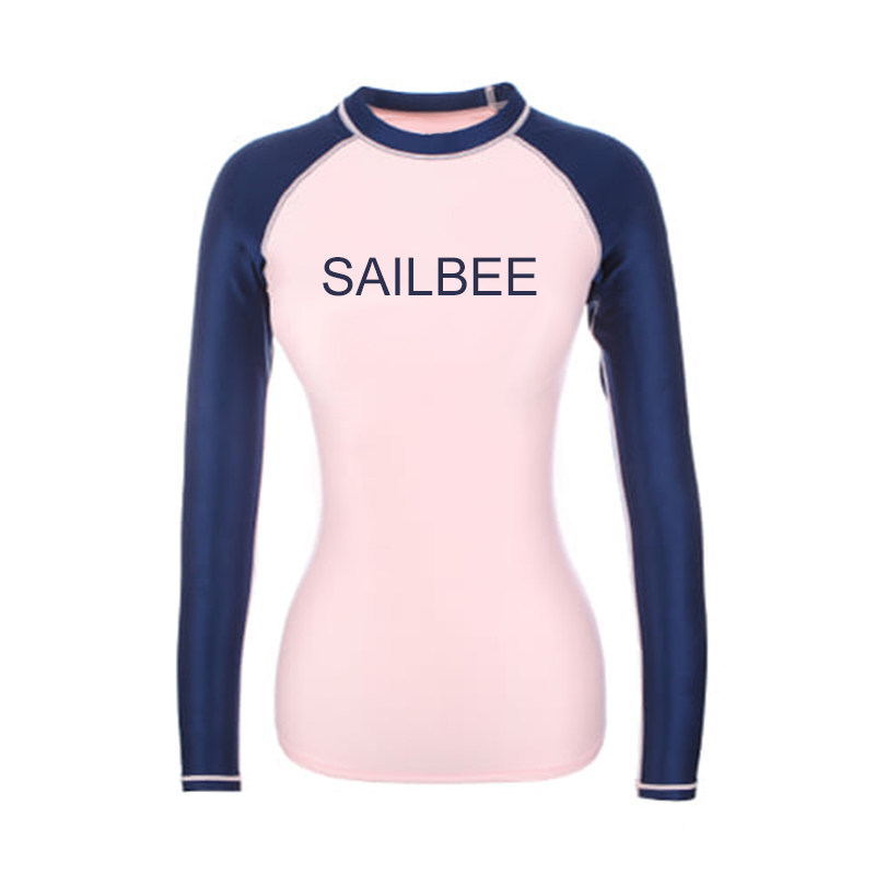 潜水服女分体长袖防晒泳衣显瘦保守漂流水母衣浮潜服冲浪服游泳装