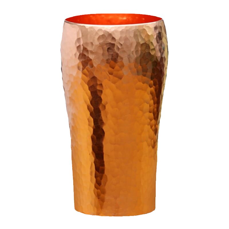 纯手工加厚紫铜啤酒铜杯