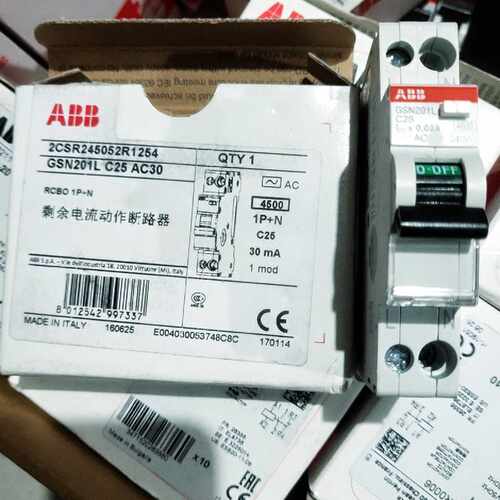 议价ABB  GSN201L C25 AC30剩余电流动作断路器