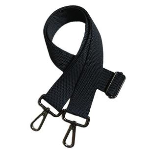 男背包带斜挎配件宽斜跨肩带固定扣帆布黑色尼龙包带子细公文包带