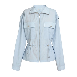 朗姿/MOJO AVENUE莫佐工装风机能都市感短外套2025年新款防