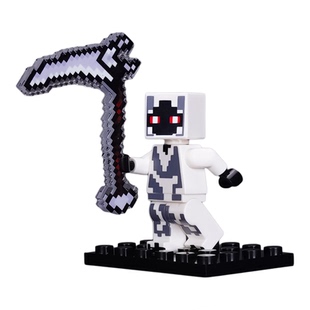 2025新品我的世界积木黑姆烦村战神之刃格雷夫人仔拼装儿童玩具