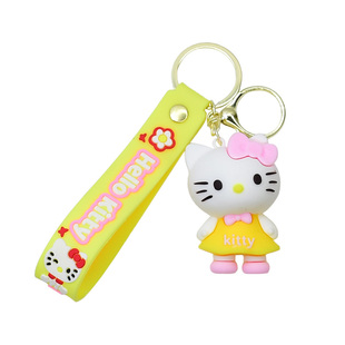 卡通kt猫钥匙扣精致包包挂件公司商场开业活动赠品地推引流小礼品