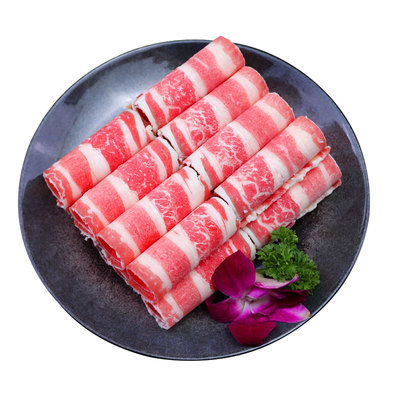 精选肥牛卷火锅食材牛肉