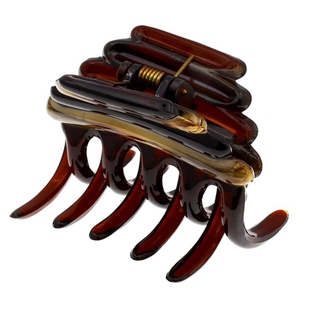 现货章小蕙Camila Paris/卡蜜拉法国玳瑁色复古vintage盘发抓夹