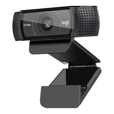 罗技C920e高清摄像头直播会议