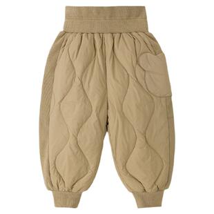 【4级防水】宝宝羽绒裤保暖冬款儿童裤子高腰护肚男童冬装长裤潮