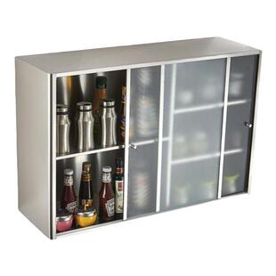 304不锈钢壁柜浴室吊柜墙壁柜厨房橱柜碗柜储物柜阳台置物收纳柜