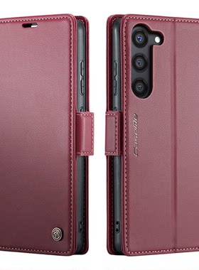 三星S24/S23仿皮简约翻盖式