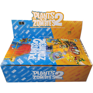 植物大战僵尸2庆典版ar对战卡片50元8周年纪念金银币ZR透明TR卡牌