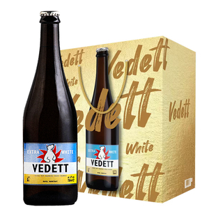 【原装进口】白熊啤酒精酿啤酒比利时风味小麦白啤750mL*6瓶礼盒