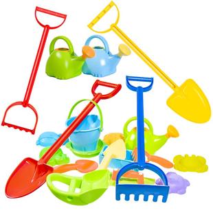 udeas沙滩儿童挖沙铲子幼儿园海边玩具塑料玩雪工具海滩套装大号