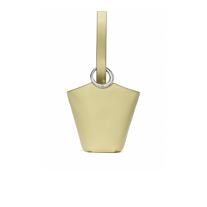 【2026新款】kate spade ks奥莱Halo皮革迷你水桶包