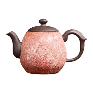 中国台湾省林育贤手工樱花树灰釉老岩泥茶壶岩矿茶壶泡茶功夫茶具
