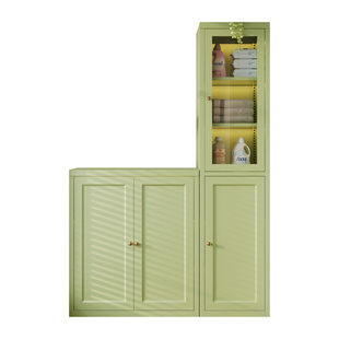 家用钢制置物收纳柜子卧室阳台客厅多层储物柜多功能整理柜杂物柜