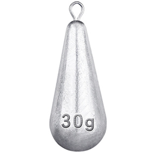 带环水滴形铅坠台钓海钓筏钓鱼坠抛竿远投防挂底散装铅坨渔具配件