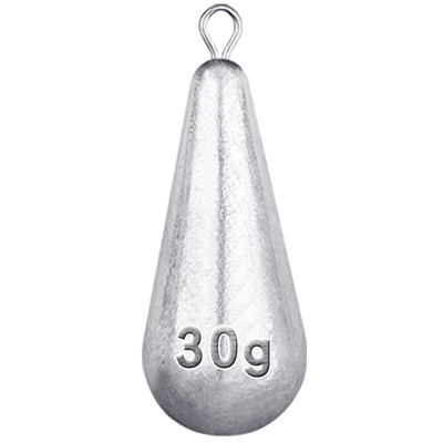 带环水滴铅坠足克重防挂底