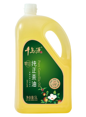 千岛源纯正纯正茶油茶籽油5L