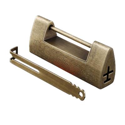 中式复古铜锁仿古黄铜锁