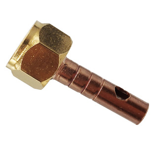 LGK-100等离子切割机配件P80割枪上下接头主电缆气管铜接头螺母