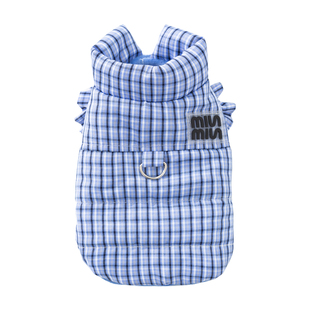 秋冬季狗狗衣服冬装泰迪比熊猫咪雪纳瑞小型幼犬加厚保暖宠物棉衣