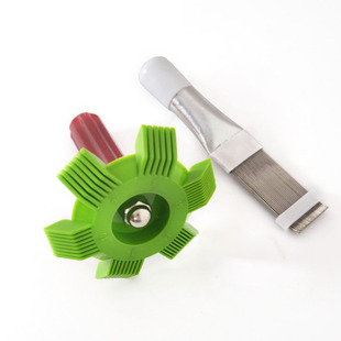 空调翅片梳冷凝器翅片清洗刷散热器梳冷凝器梳子 空调翘片翅片刷
