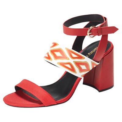 LuxuryRebel时尚百搭露趾凉鞋女