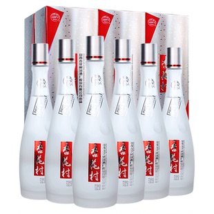 山西杏花村42度鲲鹏有志475ml*6盒 整箱送礼袋清香型白酒