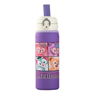 保温杯杯套儿童卡通水杯袋防摔防烫手提保护套350-360-480-500ml