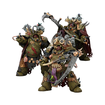 JOYTOY暗源战锤40k 死亡守卫寿衣终结者勇士三人组可动兵人手办