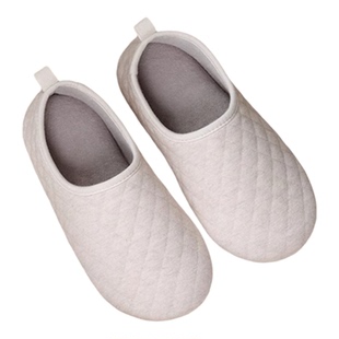 产妇孕妇月子鞋防滑地板静音春秋季室内居家包跟保暖棉拖鞋女家用