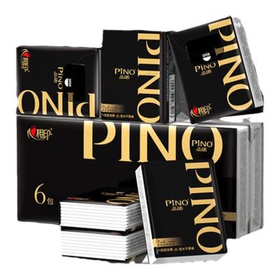 心相印4层6包哑光磨砂质感