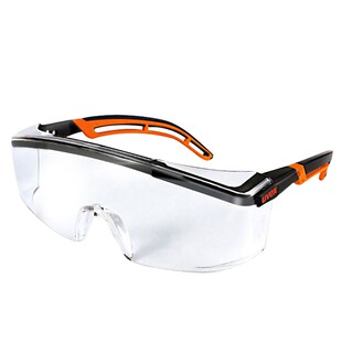 uvex护目镜防风沙防尘眼镜男女骑行镜劳保镜手术镜耐磨劳保防雾镜