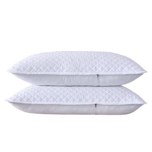 A类枕芯套希尔顿酒店隔离竹纤维水洗枕头保护套枕套家用枕头套2个