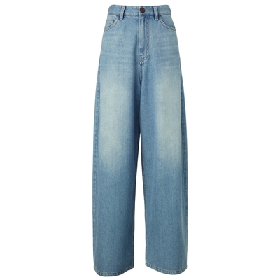 慵懒宽松阔腿牛仔裤IIIVIVINIKO